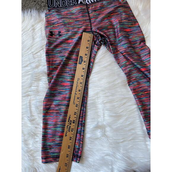 Under Armour Girls Size Medium Multicolored Leggings - Picture 3 of 7